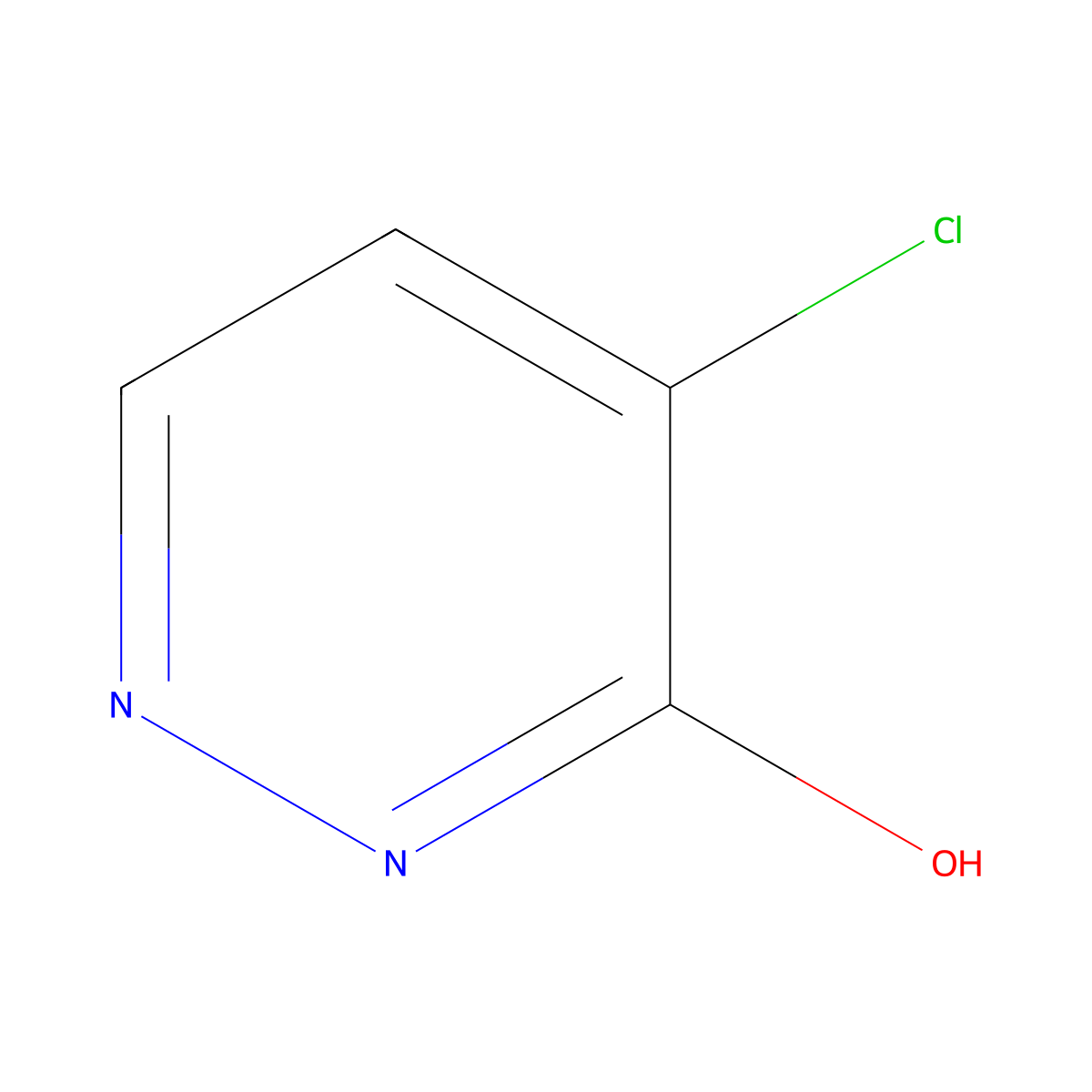 4-Chloro-2,3-dihydropyridazin-3-one molecular structure, CAS 1677-79-8