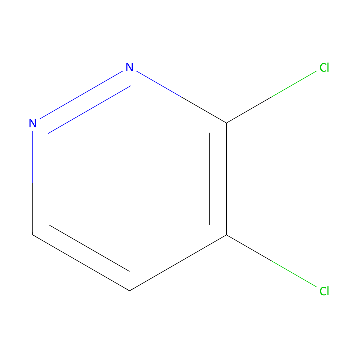 3,4-Dichloropyridazine molecular structure, CAS 1677-80-1