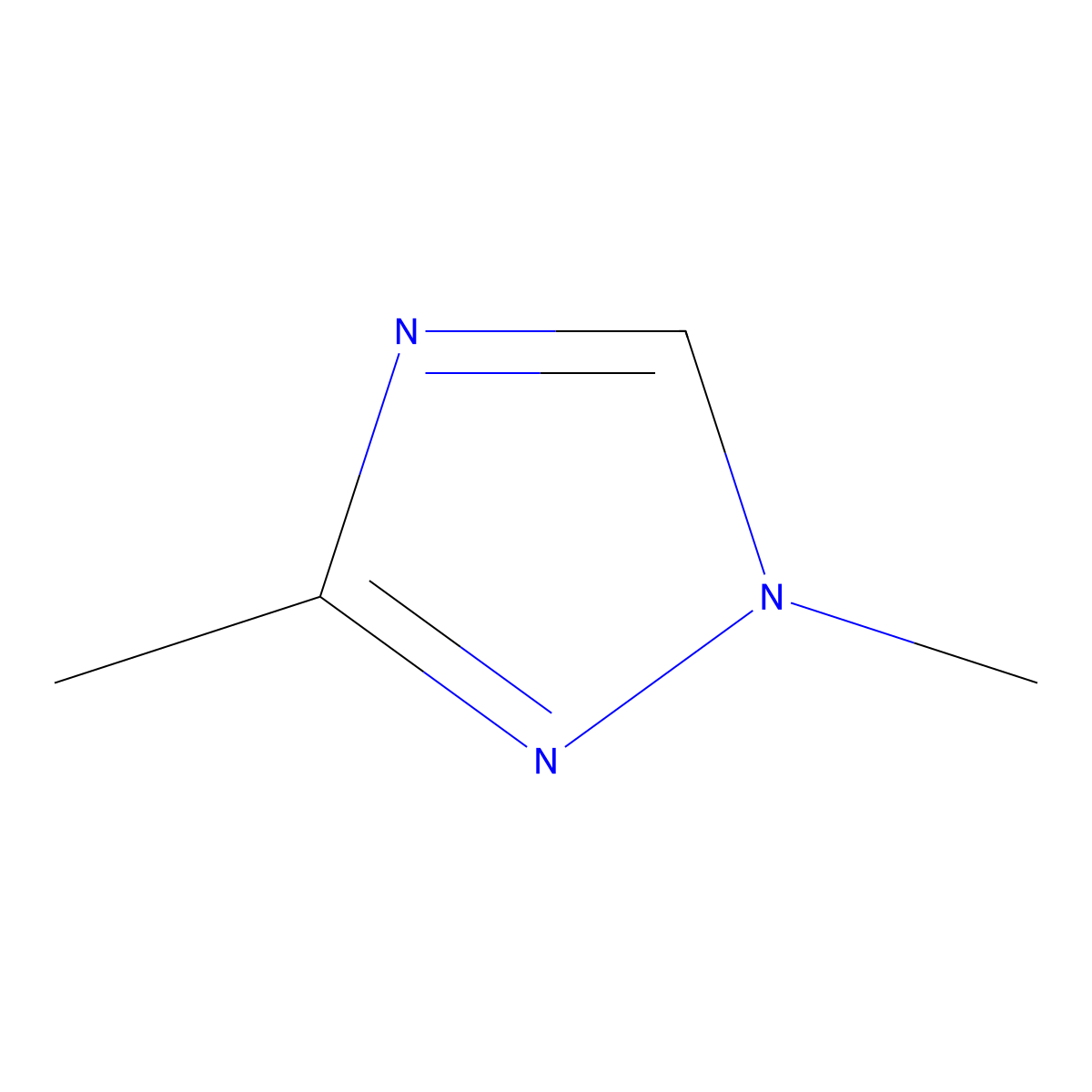 1,3-Dimethyl-1,2,4-triazole molecular structure, CAS 16778-76-0