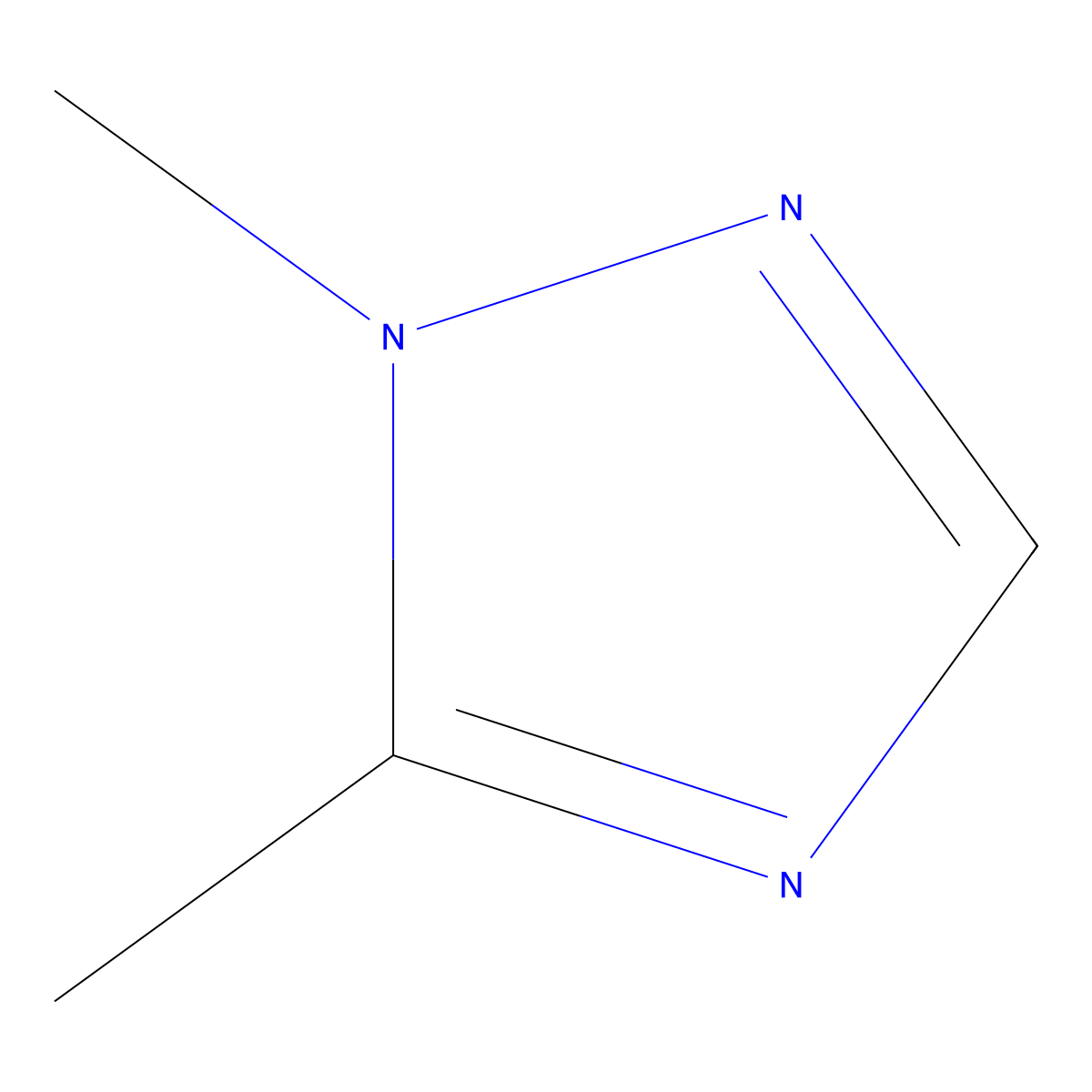 1,5-dimethyl-1H-1,2,4-triazole molecular structure, CAS 16778-78-2