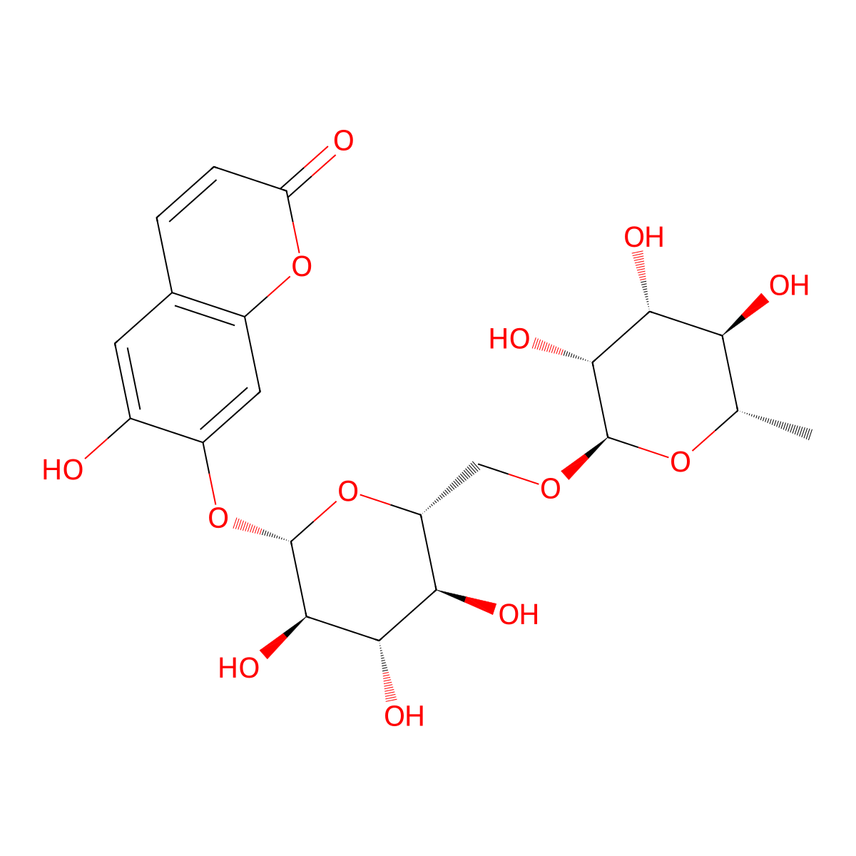 Isobaisseoside molecular structure, CAS 167782-21-0