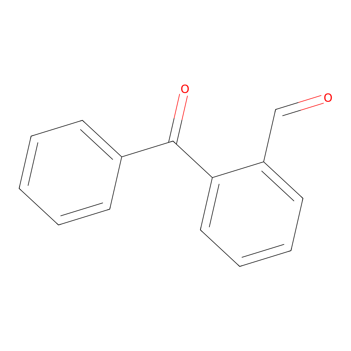 2-Benzoylbenzaldehyde molecular structure, CAS 16780-82-8