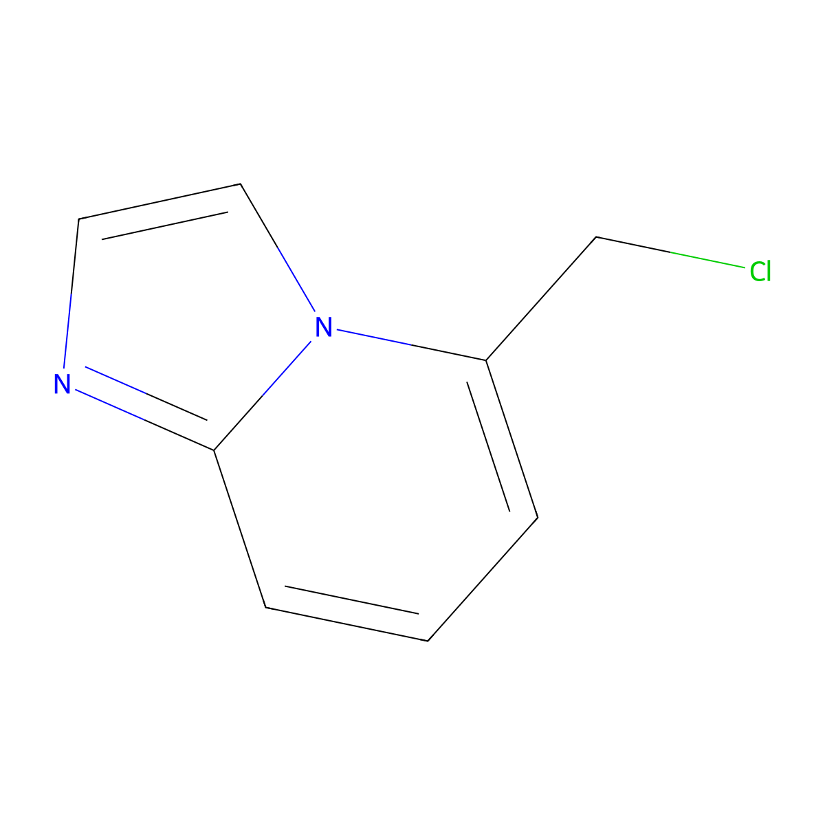 5-(Chloromethyl)imidazo[1,2-a]pyridine molecular structure, CAS 167884-16-4