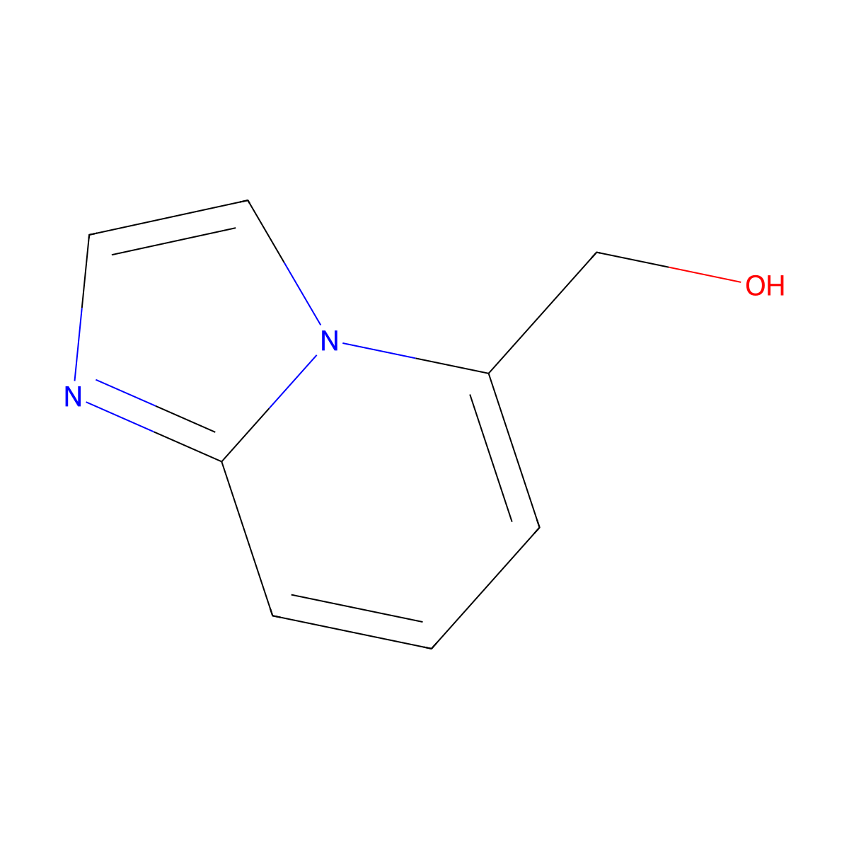 {Imidazo[1,2-a]pyridin-5-yl}methanol molecular structure, CAS 167884-17-5