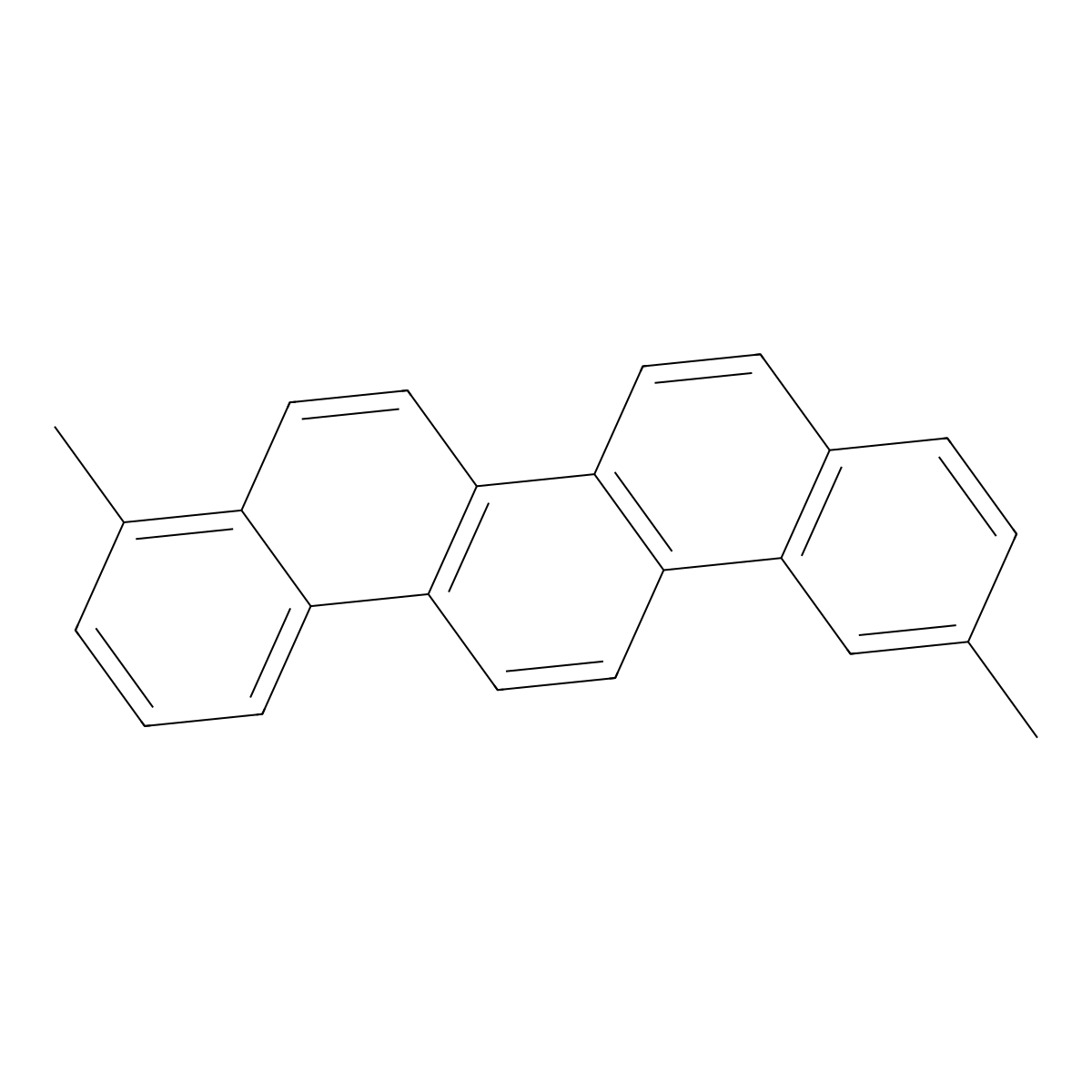 2,9-Dimethylpicene molecular structure, CAS 1679-02-3
