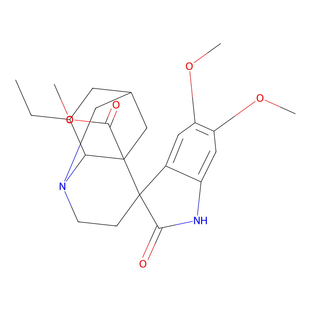Crassanine molecular structure, CAS 16790-92-4