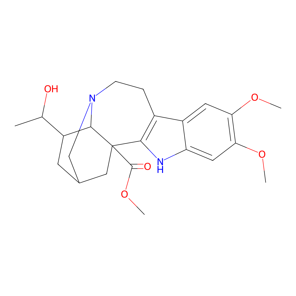 19(S)-Hydroxyconopharyngine molecular structure, CAS 16790-93-5
