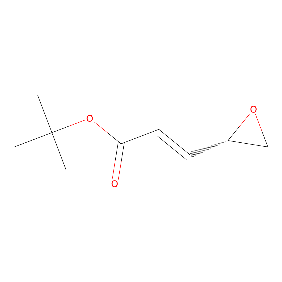 (S,E)-tert-Butyl 3-(oxiran-2-yl)acrylate molecular structure, CAS 1679347-22-8