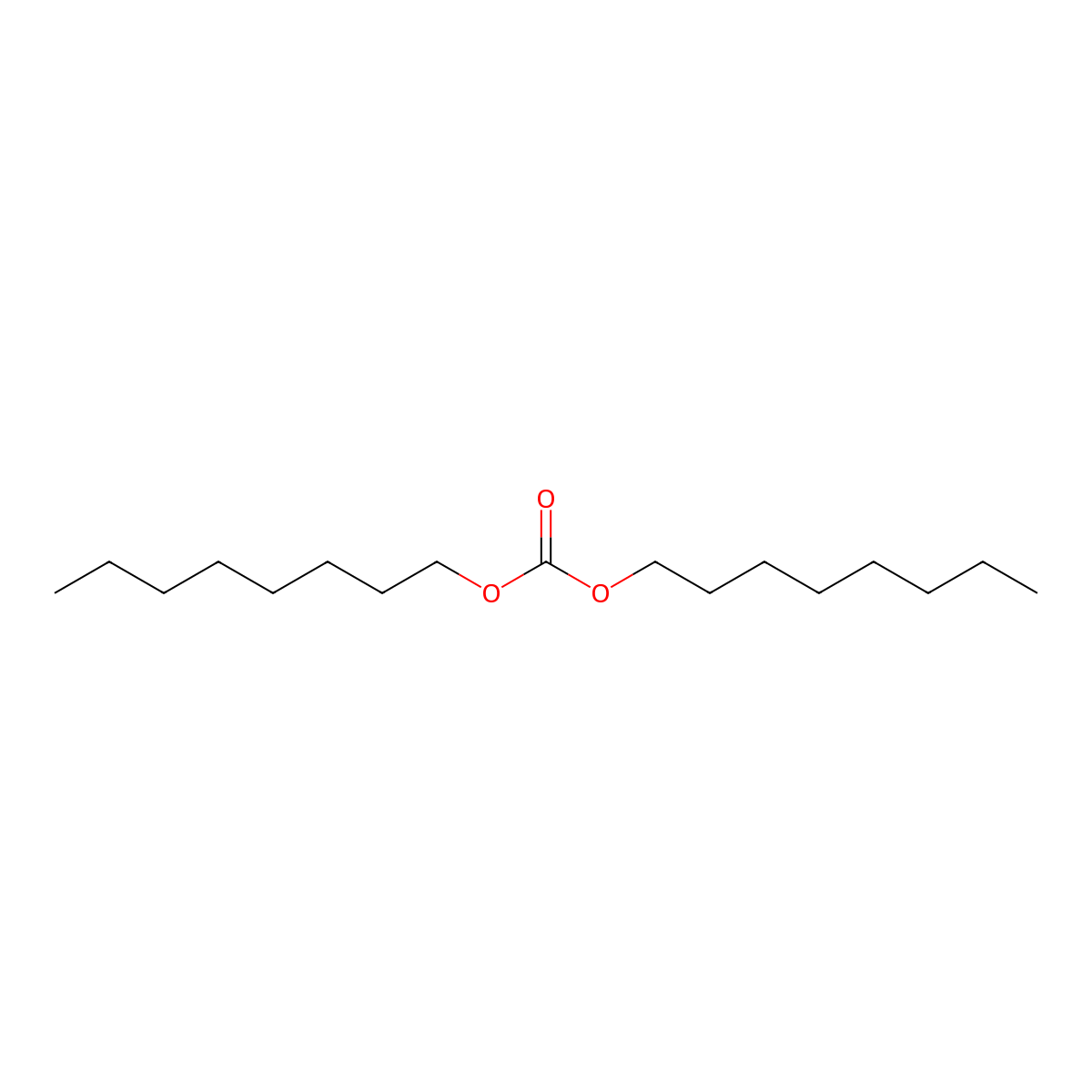 Dicaprylyl Carbonate molecular structure, CAS 1680-31-5