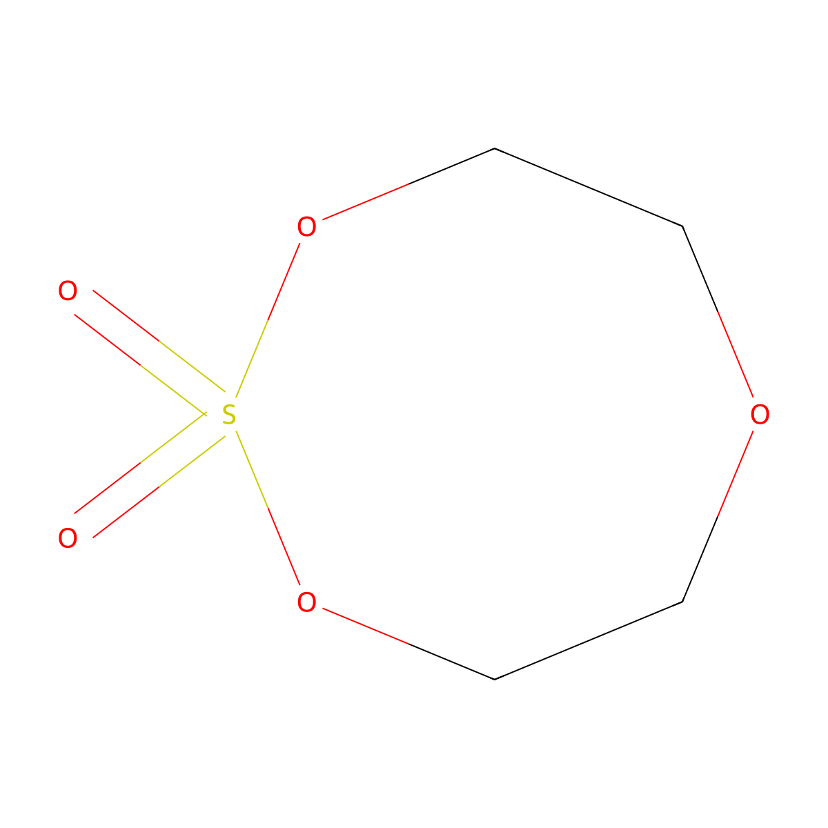 1,3,6,2lambda6-Trioxathiocane-2,2-dione molecular structure, CAS 1680182-58-4