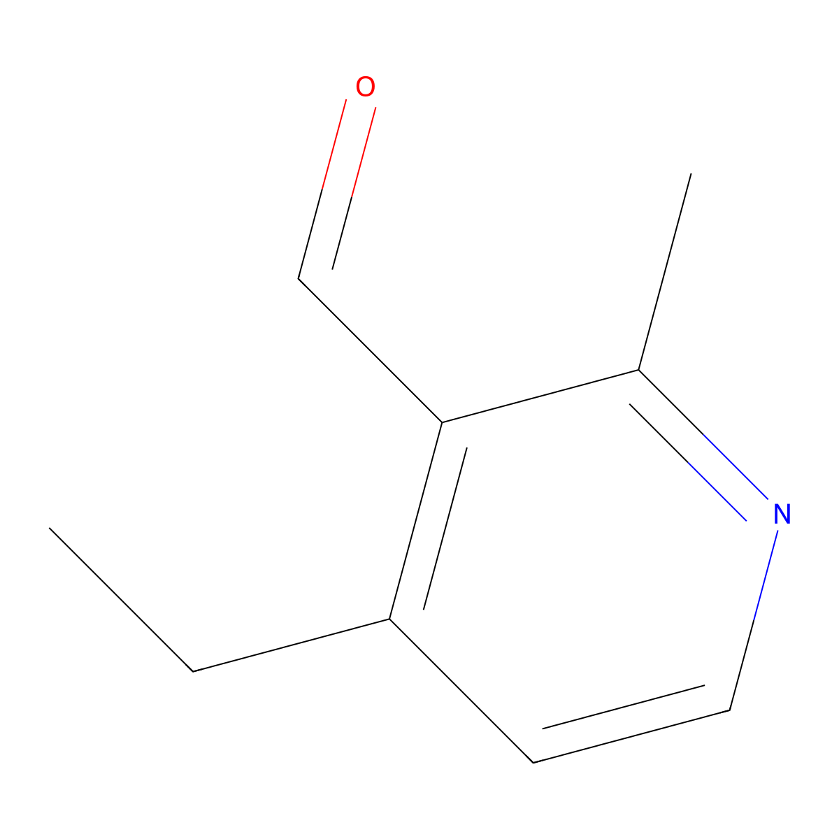 4-Ethyl-2-methylnicotinaldehyde molecular structure, CAS 168072-33-1