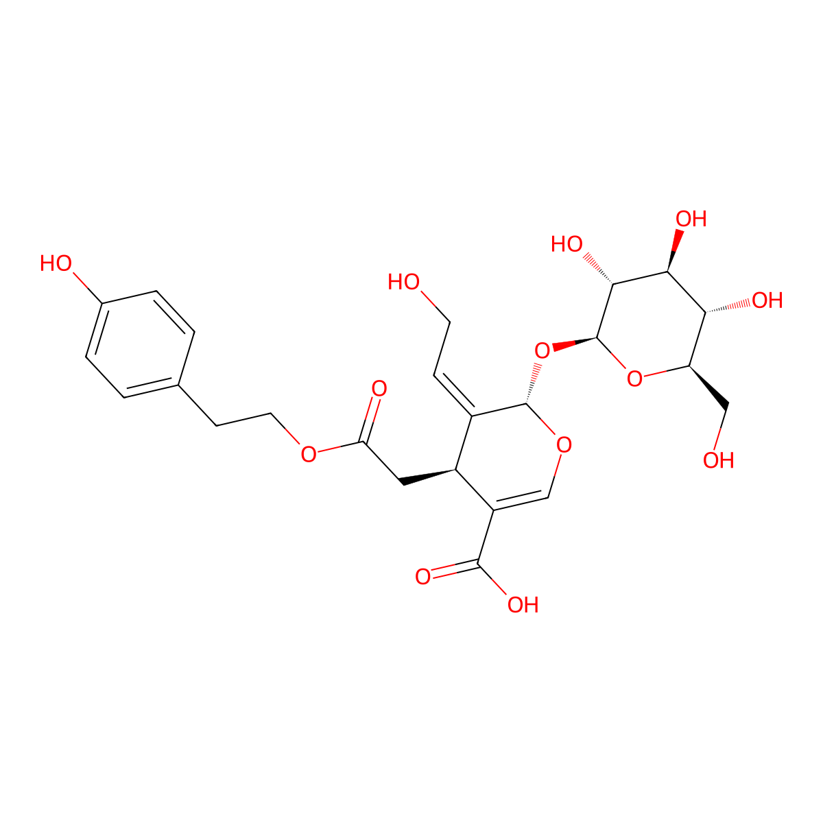 Uhdenoside molecular structure, CAS 168074-97-3