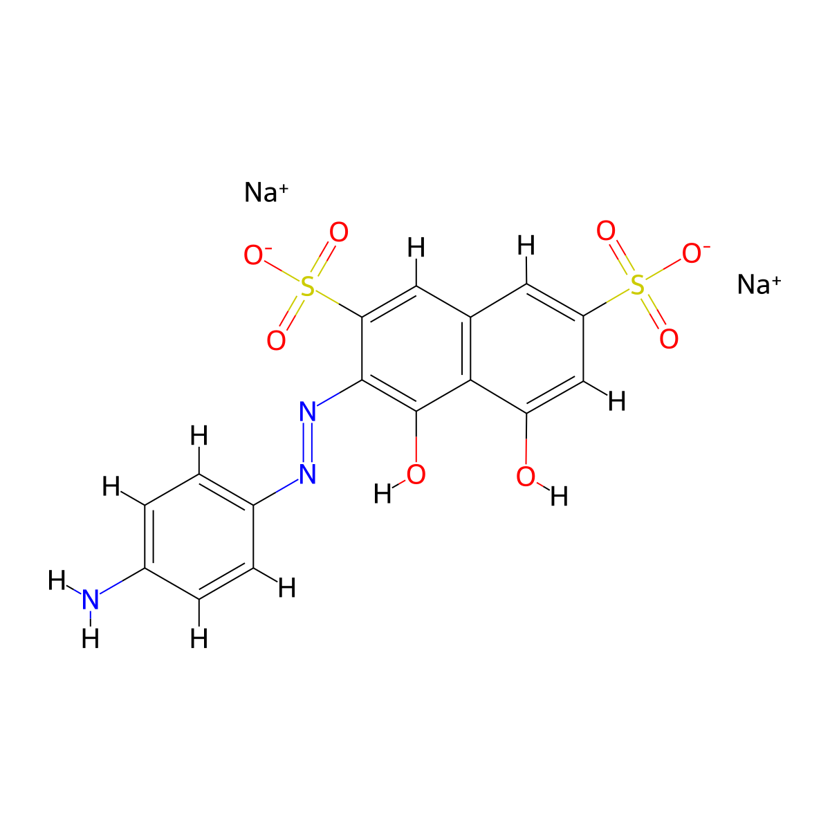Acid Violet 3 molecular structure, CAS 1681-60-3