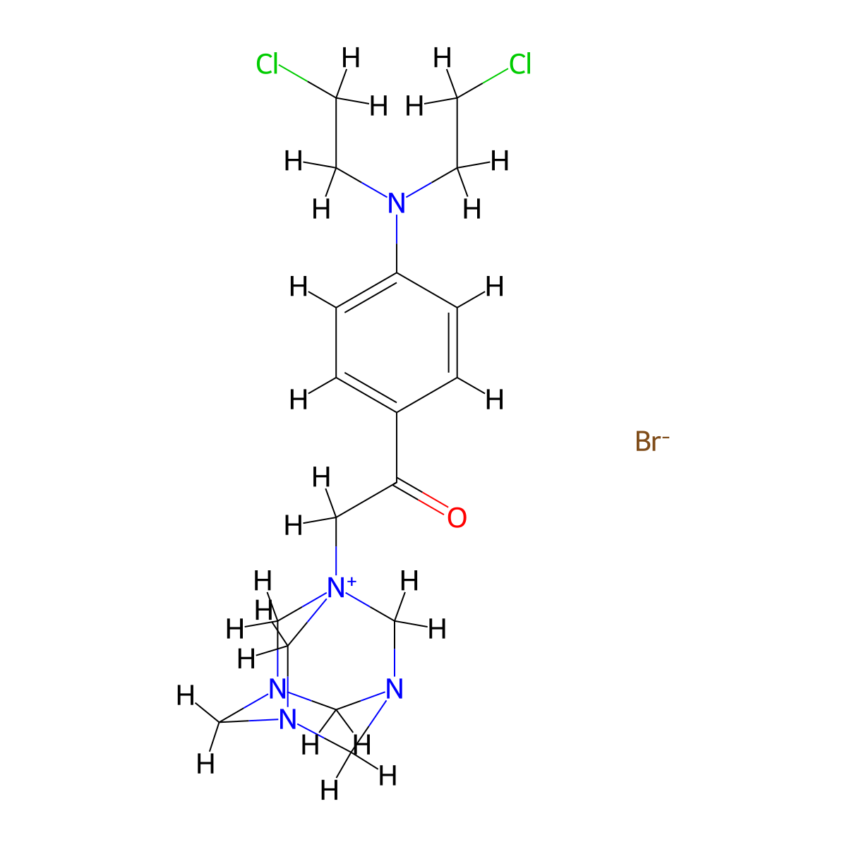 AT 584 molecular structure, CAS 16810-17-6