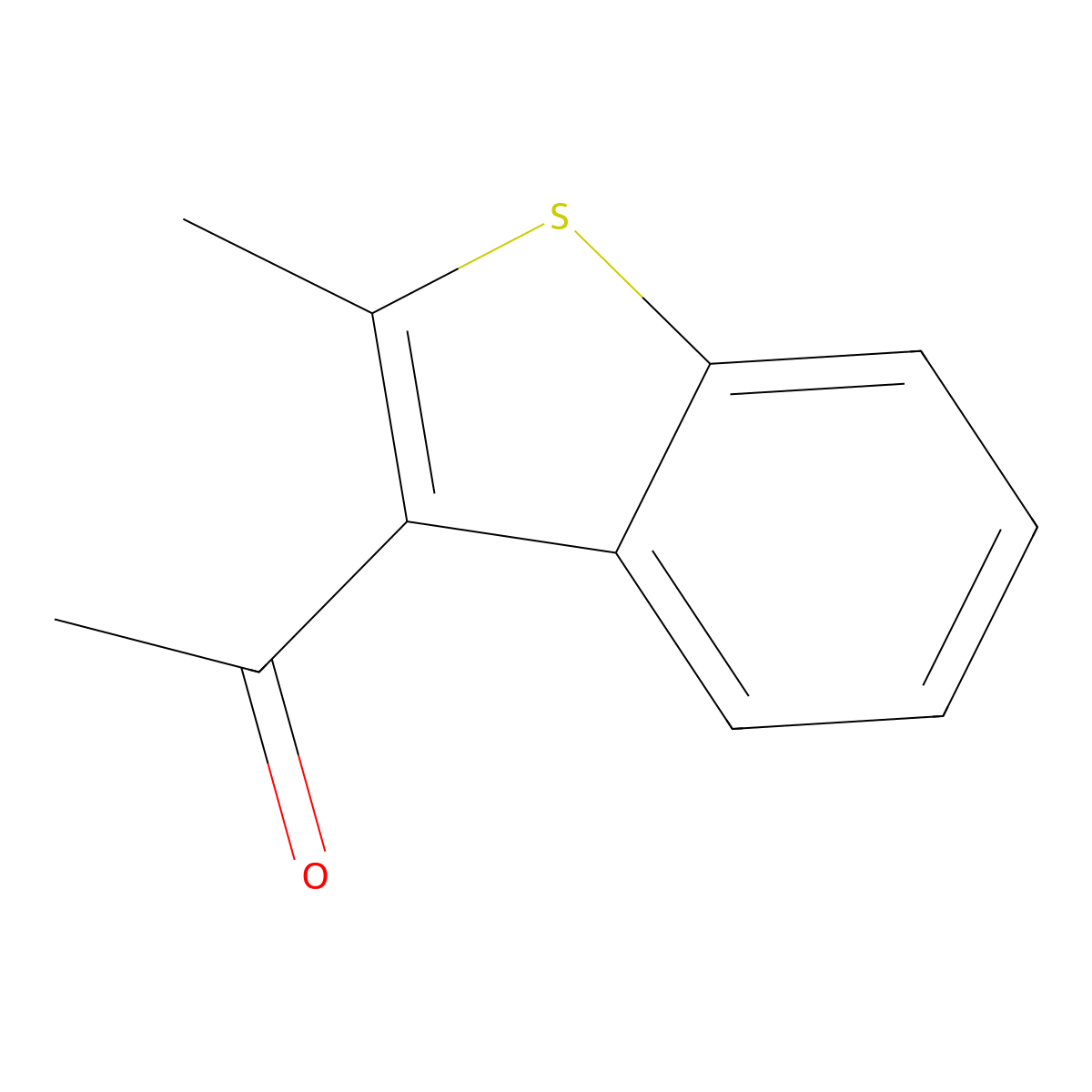1-(2-Methyl-1-benzothiophen-3-yl)ethan-1-one molecular structure, CAS 16810-19-8