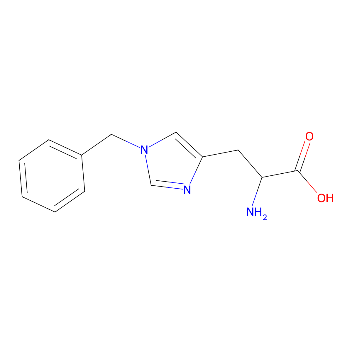 Poly(1-benzylhistidine) molecular structure, CAS 16832-24-9