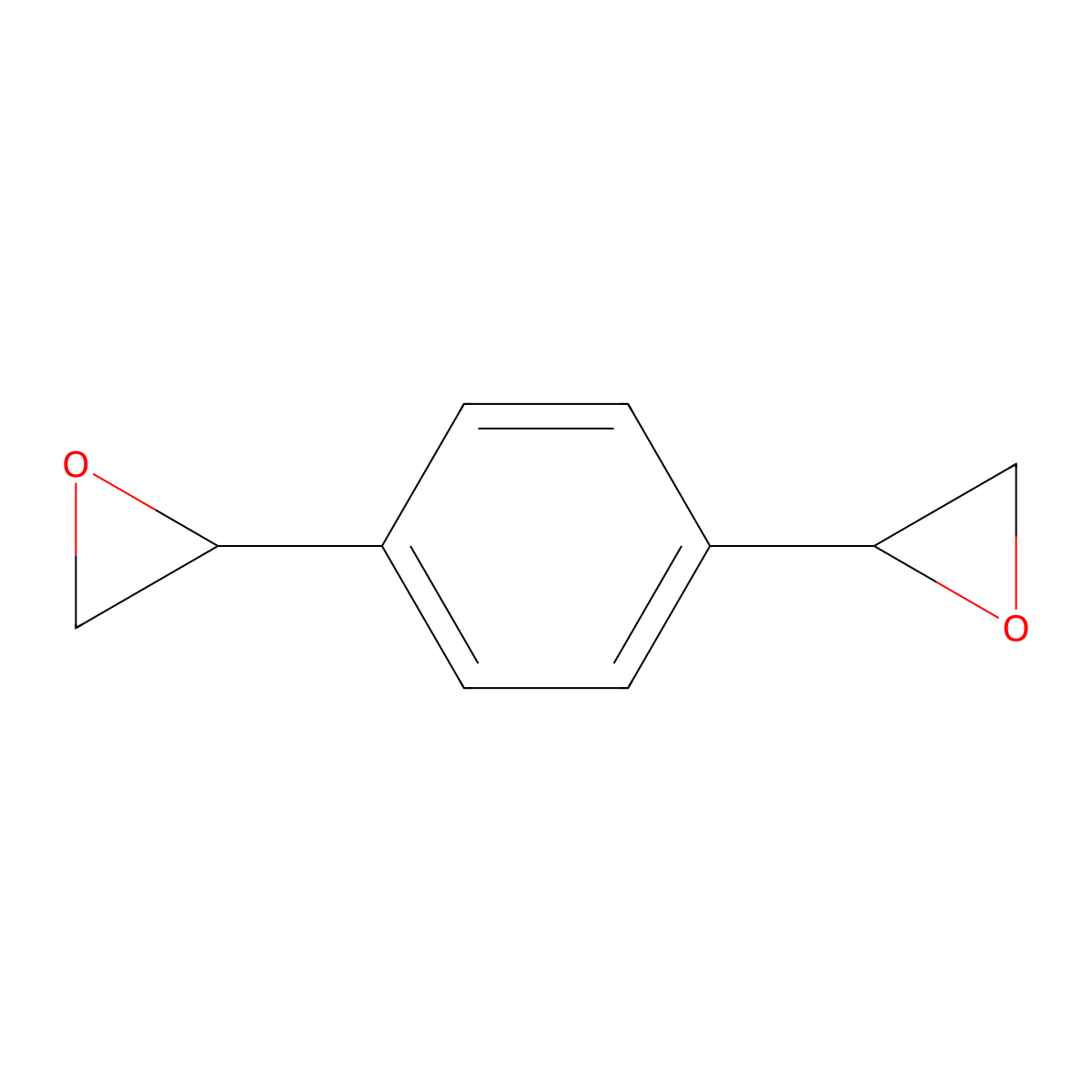 p-Bis(epoxyethyl)benzene molecular structure, CAS 16832-58-9