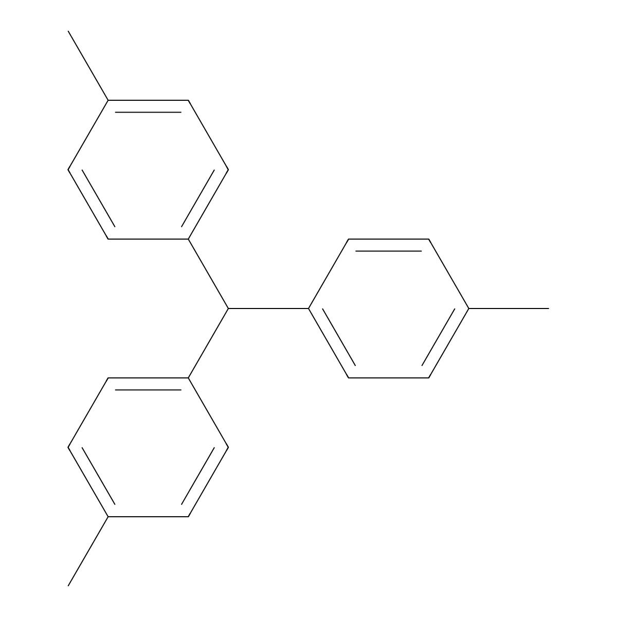 Tri(P-tolyl)methane molecular structure, CAS 16845-02-6