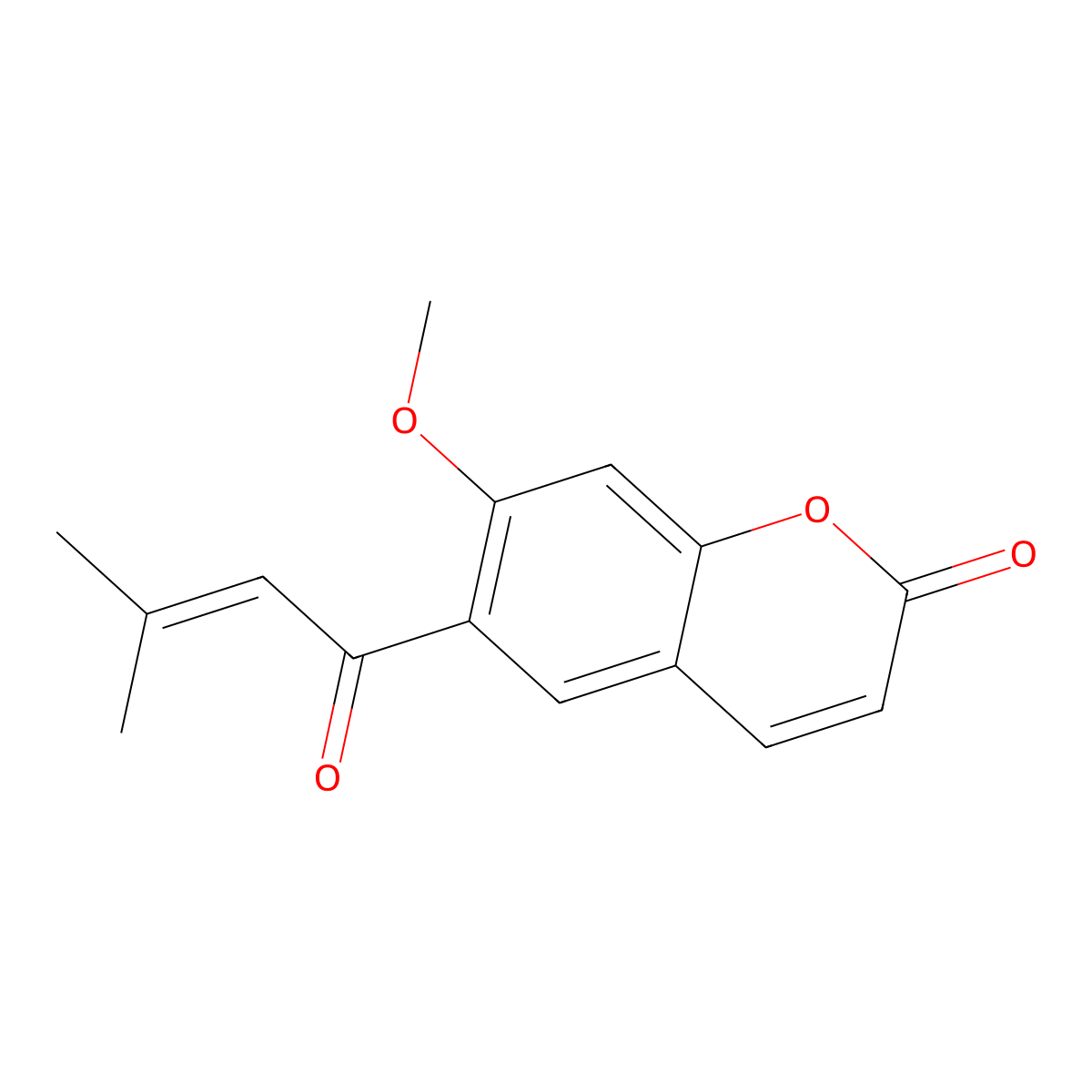 Dehydrogeijerin molecular structure, CAS 16850-91-2