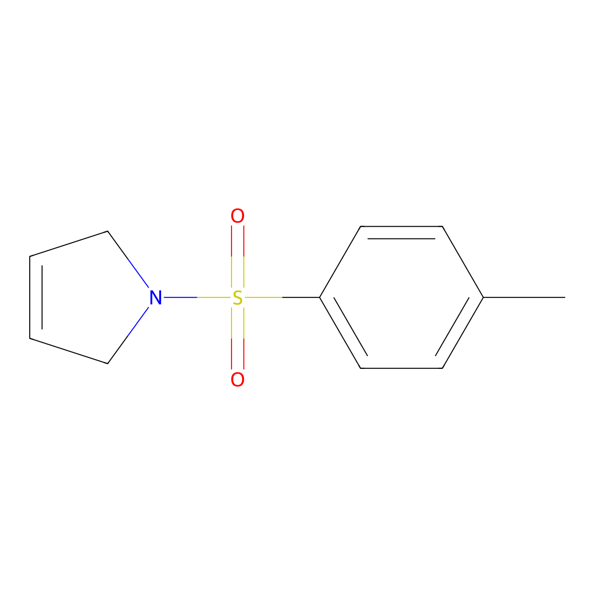 N-(p-Toluenesulfonyl)-3-pyrroline molecular structure, CAS 16851-72-2