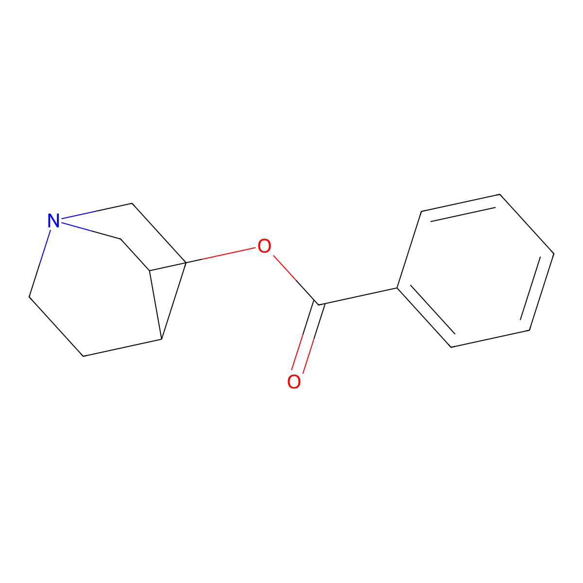 Benzoclidine molecular structure, CAS 16852-81-6