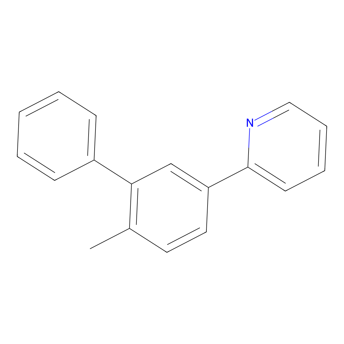 2-(6-Methyl-[1,1'-biphenyl]-3-yl)pyridine molecular structure, CAS 1686126-85-1