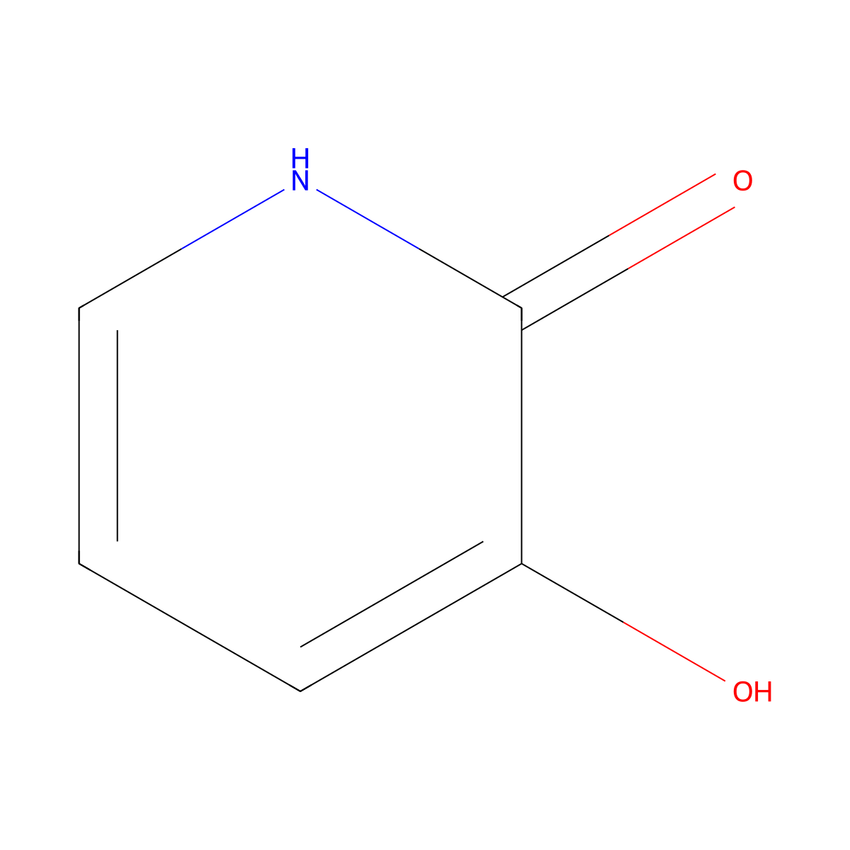 2,3-Dihydroxypyridine molecular structure, CAS 16867-04-2