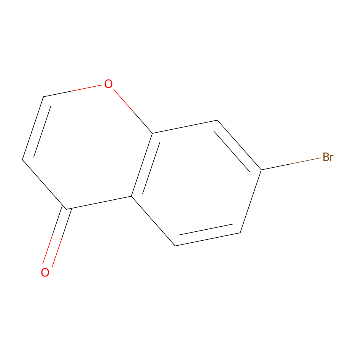 7-Bromochromone molecular structure, CAS 168759-60-2