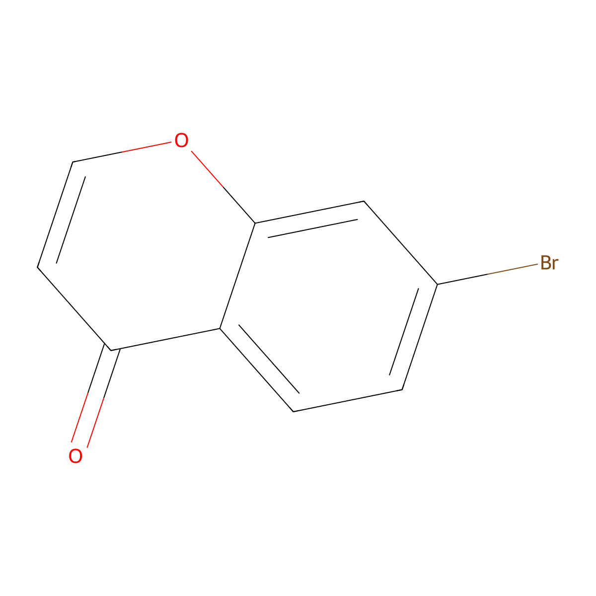 7-Bromochromone molecular structure, CAS 168759-60-2