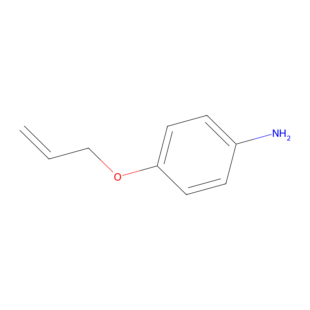 4-(Allyloxy)aniline molecular structure, CAS 1688-69-3