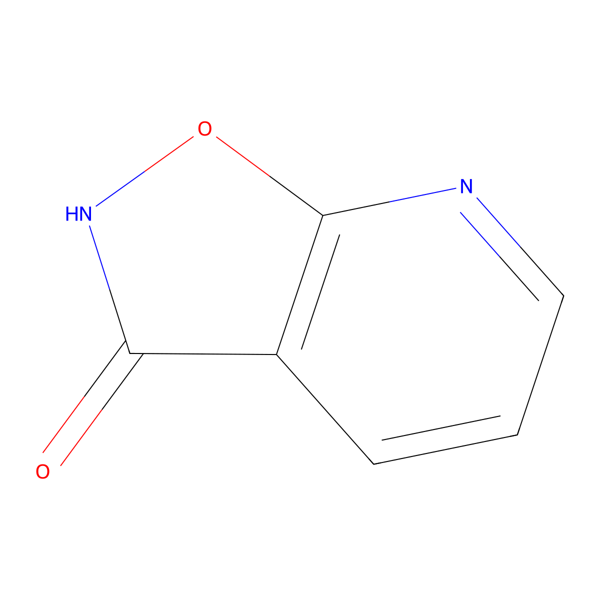 Isoxazolo[5,4-b]pyridin-3-ol molecular structure, CAS 16880-54-9