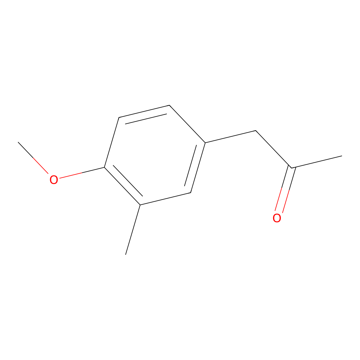 1-(4-Methoxy-3-methylphenyl)propan-2-one molecular structure, CAS 16882-23-8