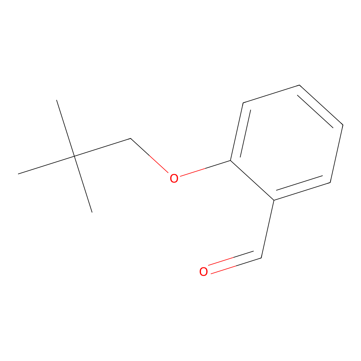 2-(2,2-Dimethylpropoxy)benzaldehyde molecular structure, CAS 1688705-80-7
