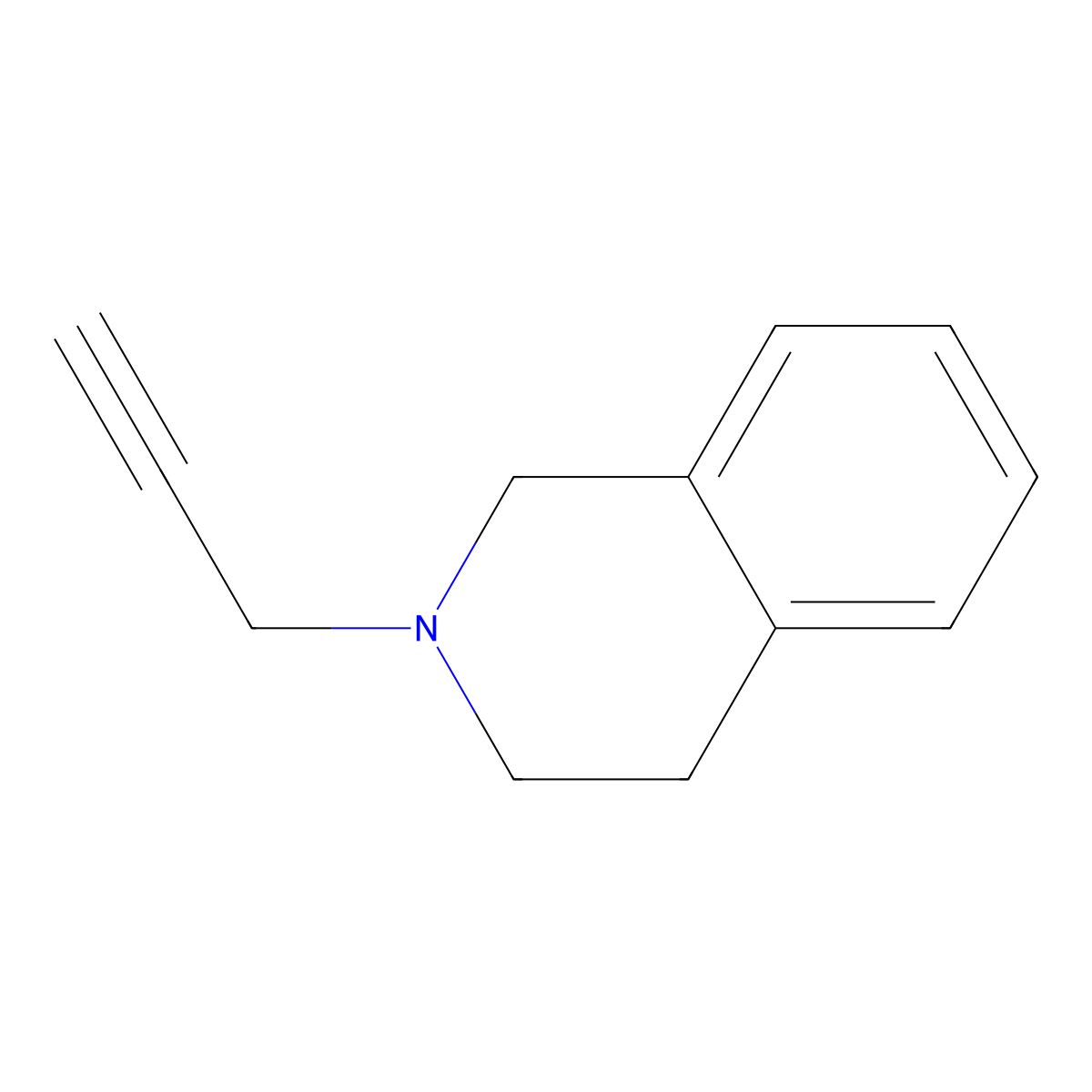2-(Prop-2-yn-1-yl)-1,2,3,4-tetrahydroisoquinoline molecular structure, CAS 1689-20-9