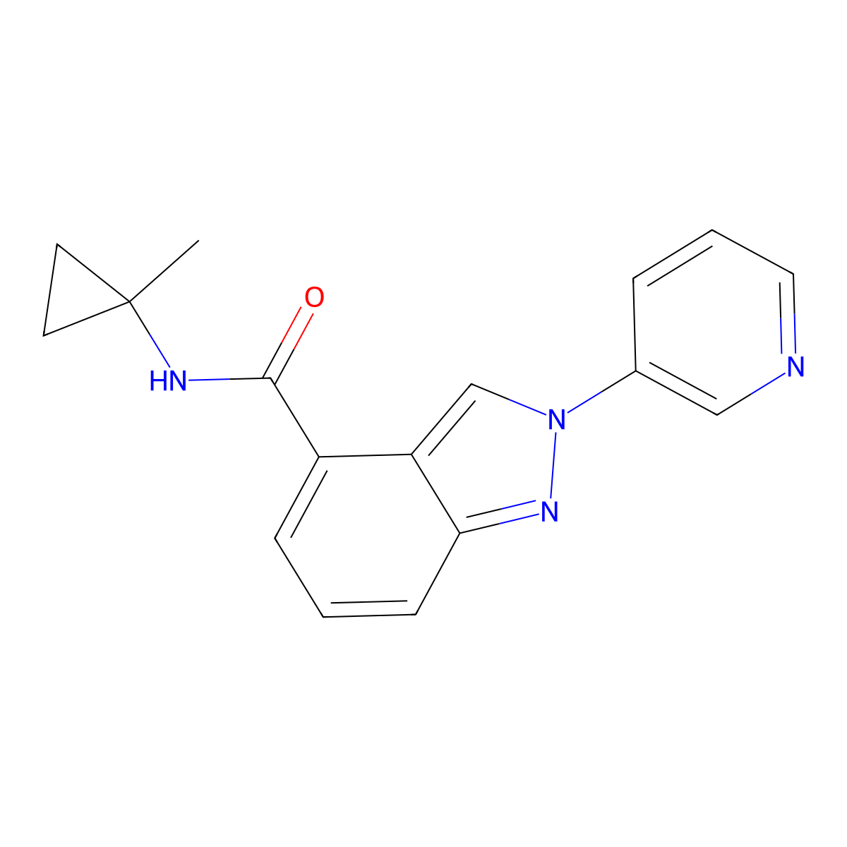 Indazapyroxamet molecular structure, CAS 1689545-27-4