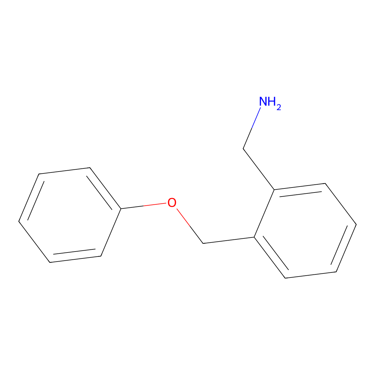 2-(Phenoxymethyl)benzylamine molecular structure, CAS 168971-56-0