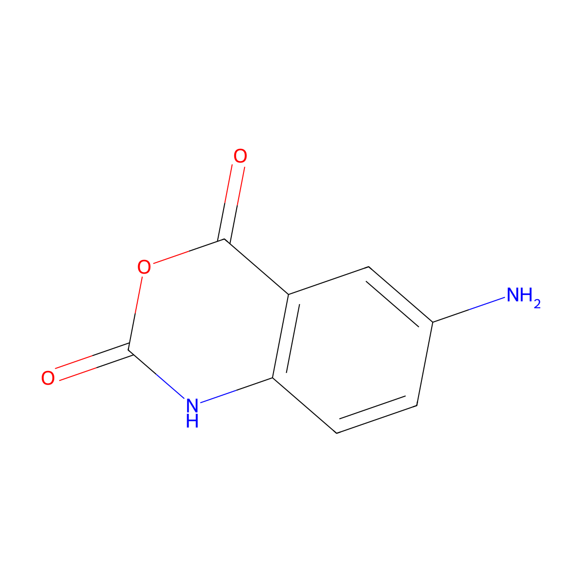 5-Aminoisatoic anhydride molecular structure, CAS 169037-24-5