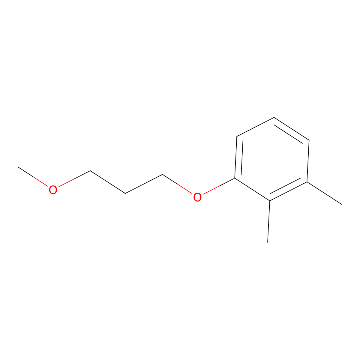 1-(3-Methoxypropoxy)-2,3-dimethylbenzene molecular structure, CAS 1690486-61-3