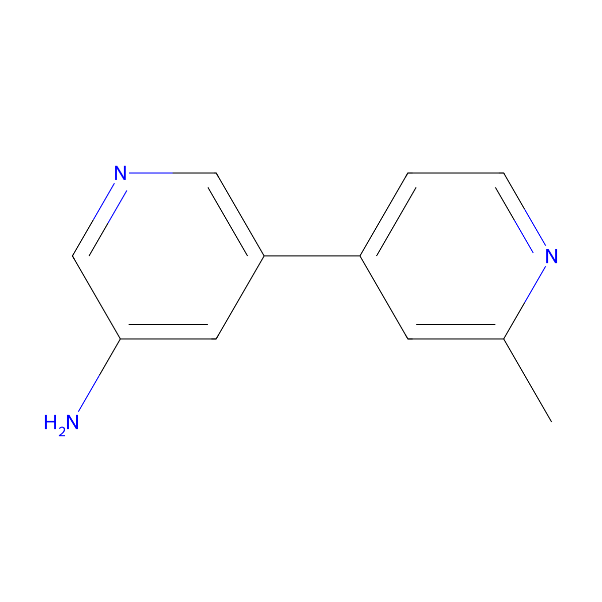 2'-Methyl-[3,4'-bipyridin]-5-amine molecular structure, CAS 1691985-10-0