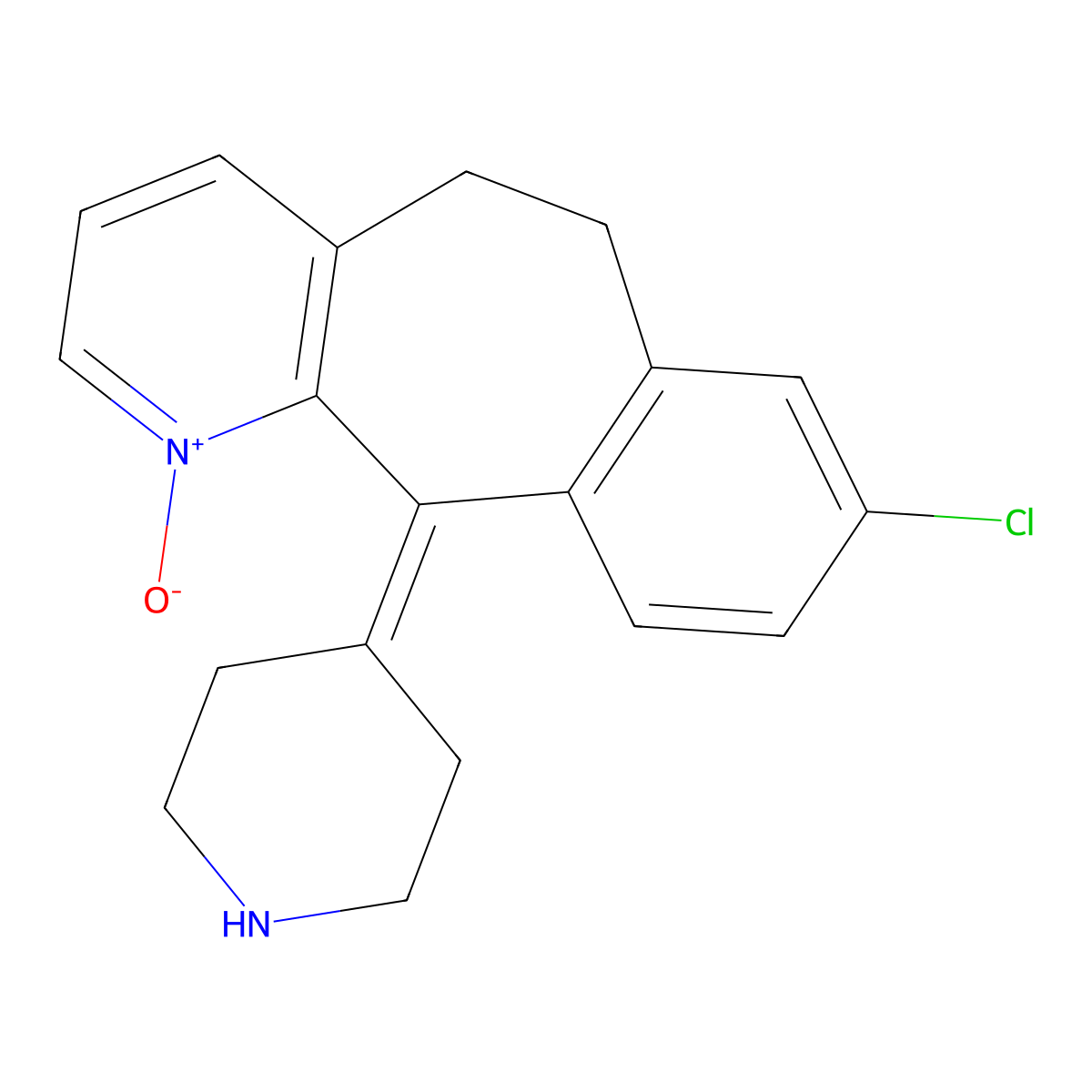 Desloratadine Pyridine N-oxide molecular structure, CAS 169253-26-3