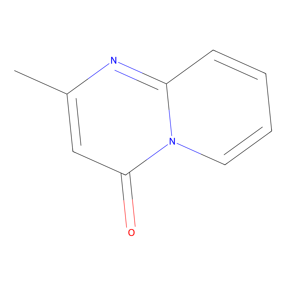2-Methyl-4H-pyrido(1,2-a)pyrimidin-4-one molecular structure, CAS 1693-94-3
