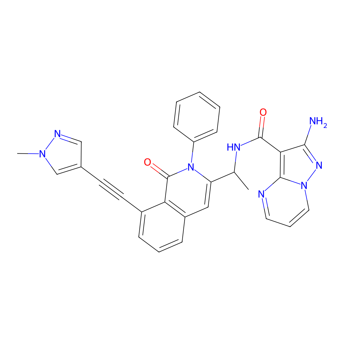 Eganelisib molecular structure, CAS 1693758-51-8
