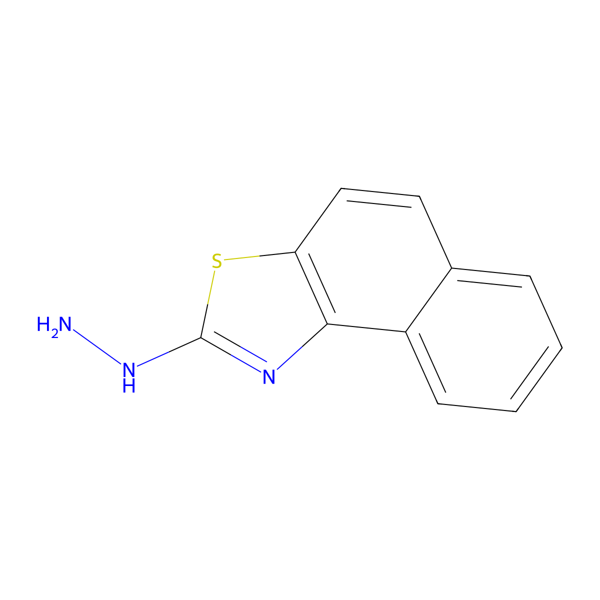 2-Hydrazinylnaphtho[1,2-d]thiazole molecular structure, CAS 16942-72-6