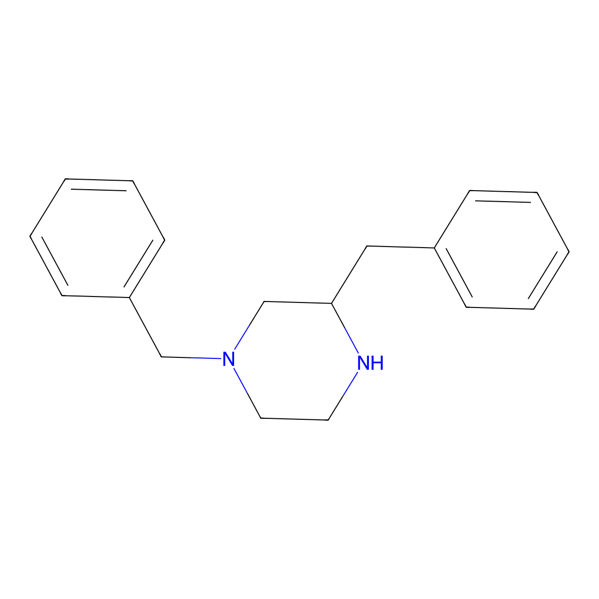 (R)-1,3-dibenzylpiperazine molecular structure, CAS 169458-69-9