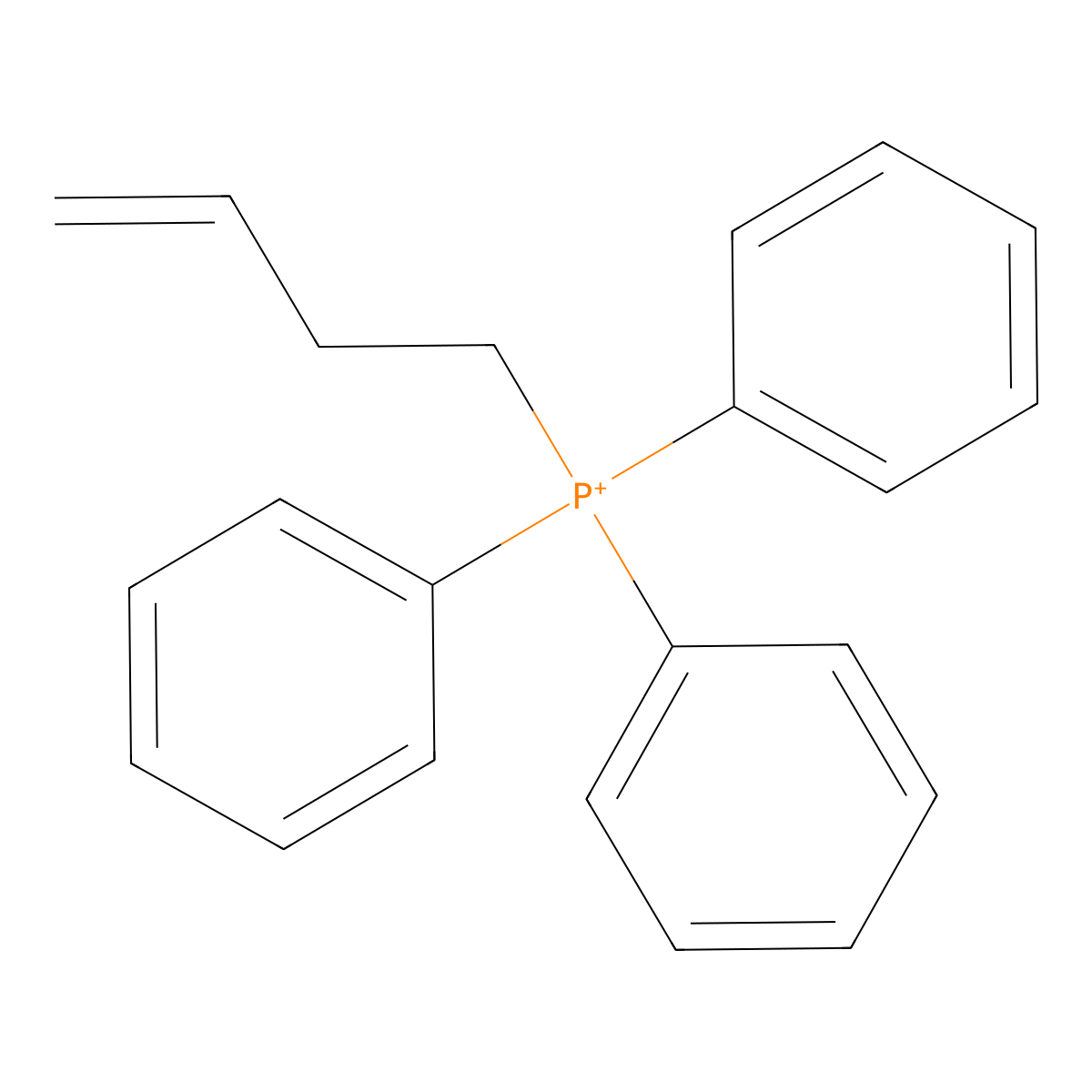 (3-Buten-1-YL)triphenylphosphonium bromide molecular structure, CAS 16958-42-2