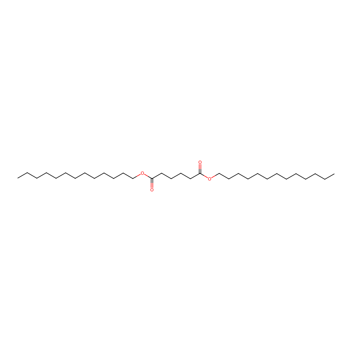Ditridecyl Adipate molecular structure, CAS 16958-92-2