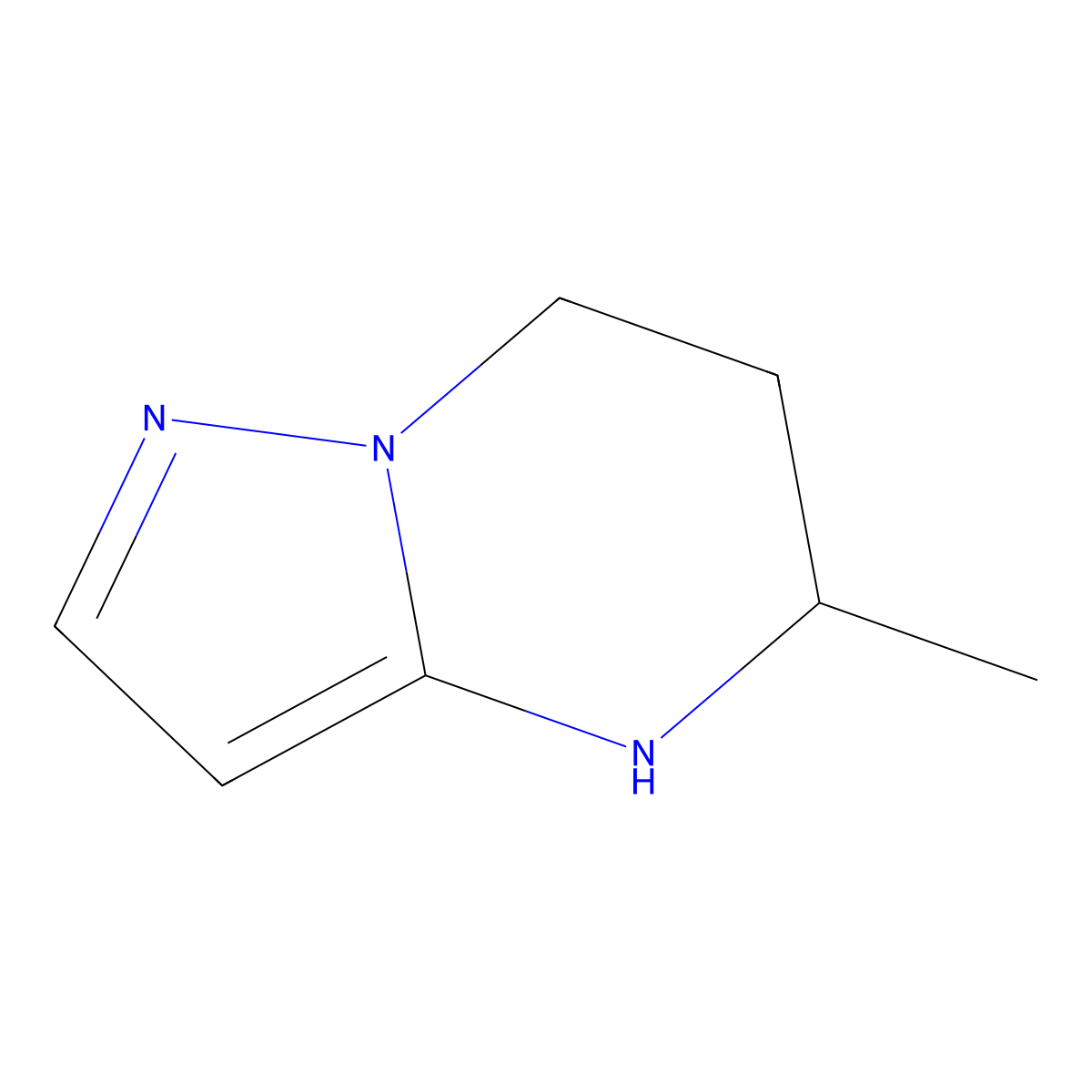 5-Methyl-4H,5H,6H,7H-pyrazolo[1,5-a]pyrimidine molecular structure, CAS 1695874-04-4