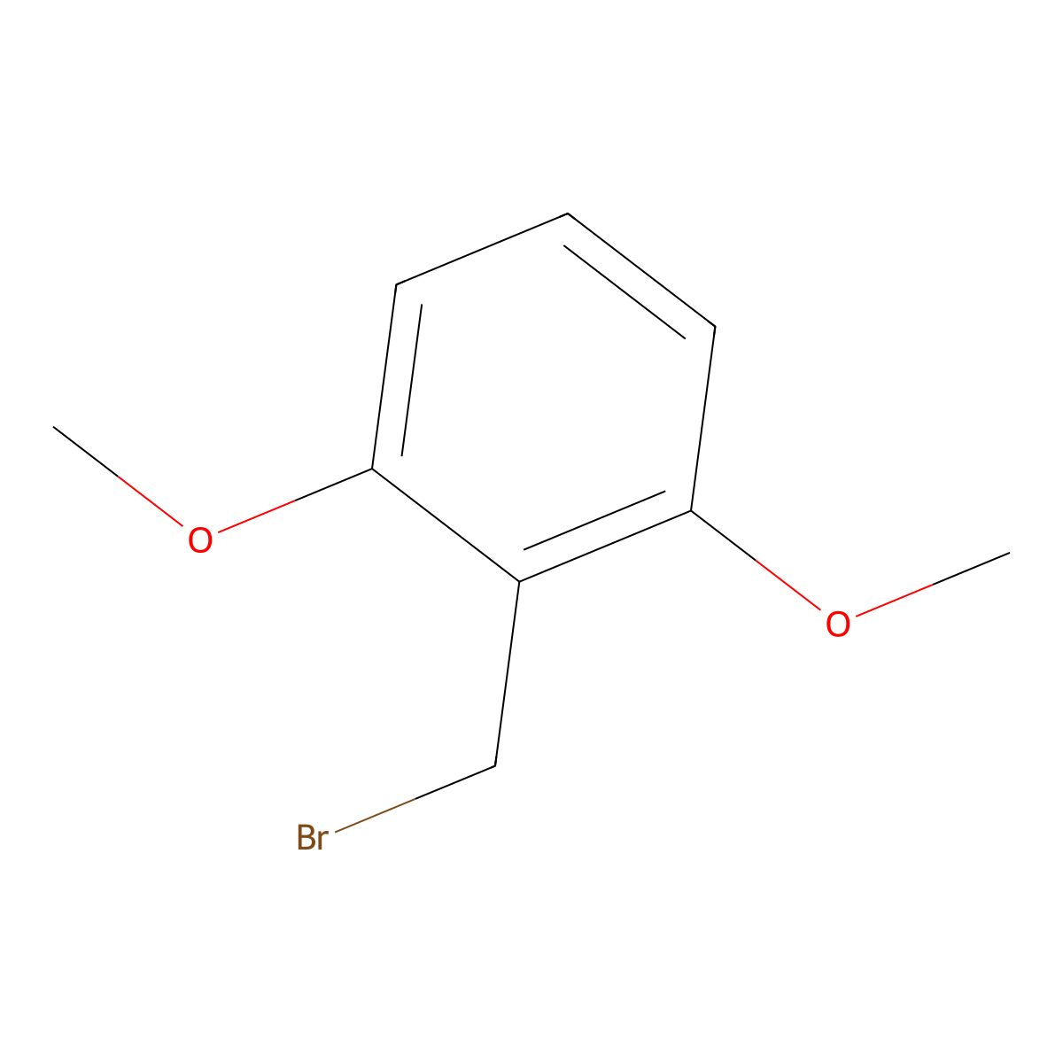2-(Bromomethyl)-1,3-dimethoxybenzene molecular structure, CAS 169610-52-0