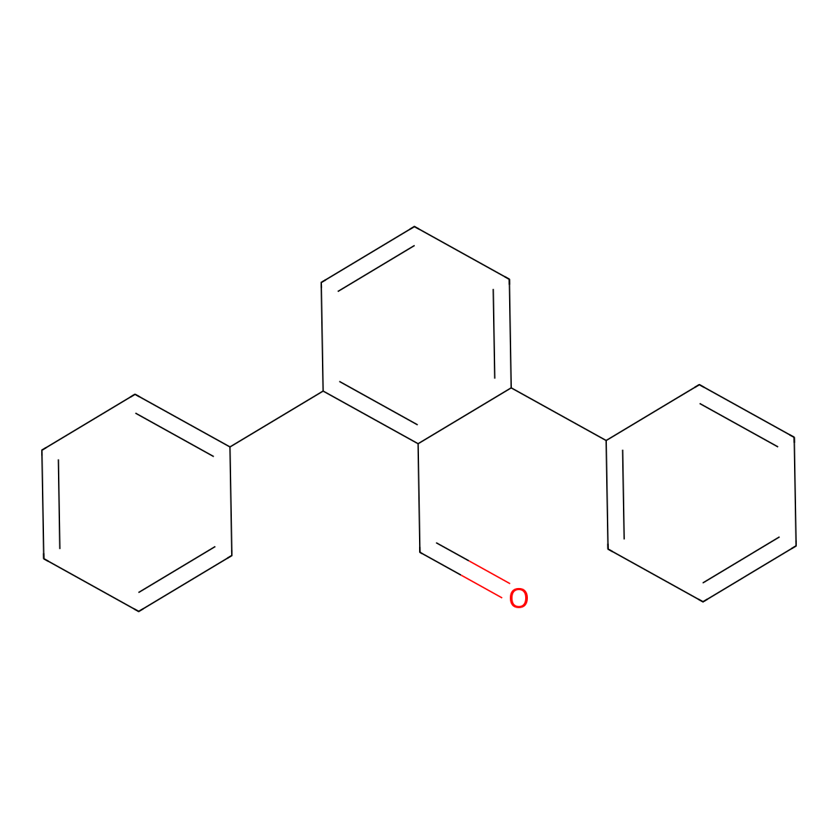 2,6-Diphenylbenzaldehyde molecular structure, CAS 169618-84-2