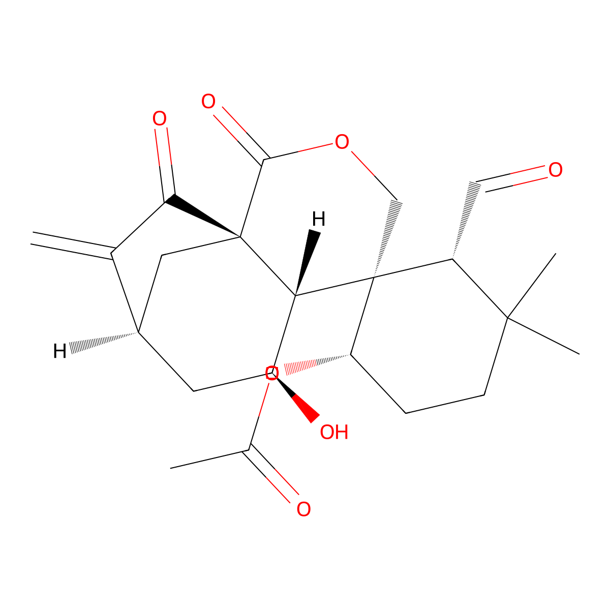 Isodonal molecular structure, CAS 16964-56-0